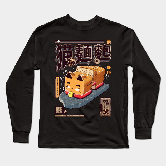 Kitty Loaf Purrfection Long Sleeve T-Shirt by Rarabeast